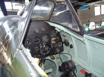 Krakow Spitfire cockpit